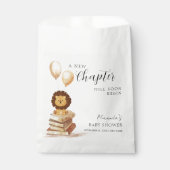 Sachets En Papier Boho Nouveau chapitre Wild Lion Balloon Baby showe (Devant)