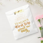 Sachets En Papier Boho Premier Voyage Autour Du Soleil Premier Anniv (Scellé)