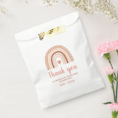 Sachets En Papier Boho Rainbow Anniversaire Merci (Scellé)