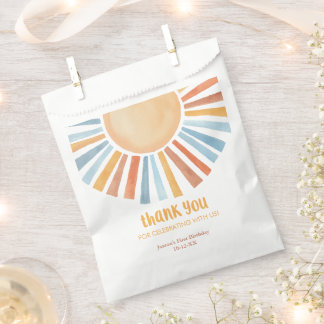 Sachets En Papier Boho soleil soleil fête d'anniversaire en faveur t
