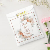 Sachets En Papier Boho Terracotta Pampas Grass Anniversaire (Scellé)