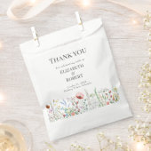 Sachets En Papier Boho Watercolor Fleur sauvage Meadow (Coupé)