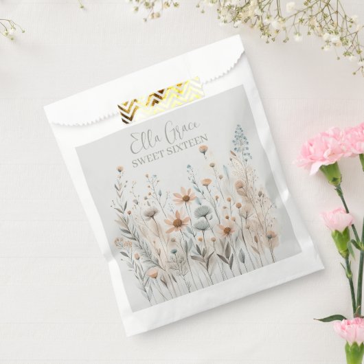 Sachets En Papier Boho Wildflower (Scellé)