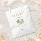 Sachets En Papier Bois aquarelle | Amis de la forêt (Coupé)