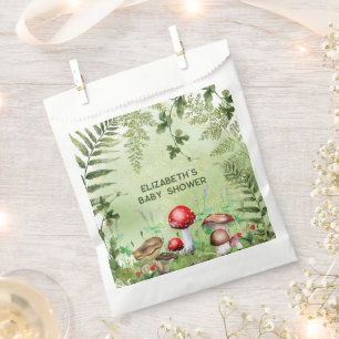 Sachets En Papier Bois rustique Verdure Champignons Champignons Ferm