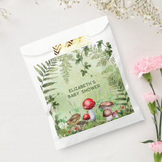Sachets En Papier Bois rustique Verdure Champignons Champignons Ferm (Scellé)