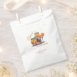Sachets En Papier Boissons de cocktail d'Halloween pour une Baby Sho