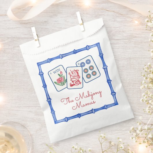 Sachets En Papier Boîtier d'aquarelle Mahjong (Coupé)