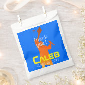 Sachets En Papier Bold Bleu Moderne Tech Remise de diplômes  (Coupé)