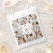 Sachets En Papier Bon thanksgiving photo Collage moderne grand-père (Coupé)