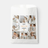 Sachets En Papier Bon thanksgiving photo Collage moderne grand-père (Devant)