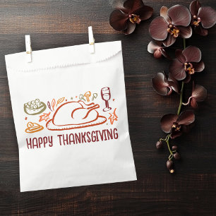 Sachets En Papier Bon thanksgiving Whimsgiving sur mesure
