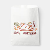 Sachets En Papier Bon thanksgiving Whimsgiving sur mesure (Devant)