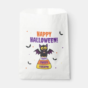 Sachets En Papier Bonbons de maïs Halloween chauve-souris vampire fa