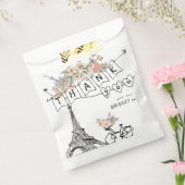 Sachets En Papier Bonjour Bebe Baby shower neutre du genre (Scellé)