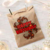 Sachets En Papier Bonne journée bénie. Joyeux Anniversaire (Coupé)