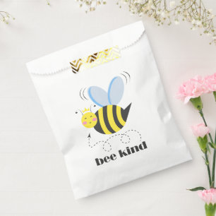 Sachets En Papier Bonne princesse d'abeille avec couronne et slogan 