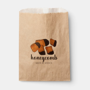 Sachets En Papier Bonnet de miel britannique Éponge Cendres Toffee C