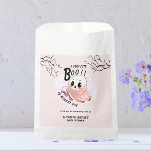 Sachets En Papier Boo Baby shower Halloween Pink thème mignonne fête