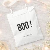 Sachets En Papier Boo | Bonne Halloween (Coupé)