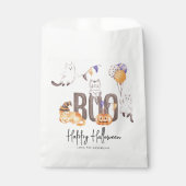 Sachets En Papier Boo Cute Kid's Halloween Chats Ghosts Citrouille (Devant)