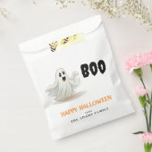 Sachets En Papier Boo Ghost Nom de famille personnalisé Happy Hallow (Scellé)