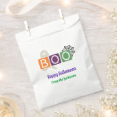Sachets En Papier BOO Halloween dit Goodie Sac (Coupé)