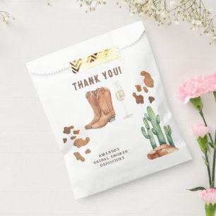 Sachets En Papier Boots & Merci de douche pour bébé Bubbly