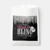 Sachets En Papier Boots 'n Bling Disco Bachelorette ID925 (Devant)