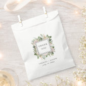 Sachets En Papier Botanique Mauve Poussiéreux (Coupé)