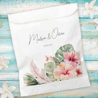 Botaniques tropicaux Magnifique Mariage d'aquarell