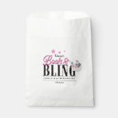 Sachets En Papier Bottes et Bling Disco Bachelorette ID925 (Devant)