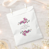 Sachets En Papier Bougainvilliers méditerranéens Merci Mariage (Coupé)