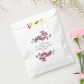 Sachets En Papier Bougainvilliers méditerranéens Merci Mariage (Scellé)