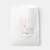 Sachets En Papier Bougies à gâteau floral moelleux n'importe quel âg (Devant)