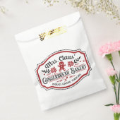 Sachets En Papier Boulangerie de biscuits de Mme Claus (Scellé)