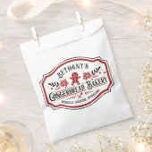 Sachets En Papier Boulangerie de pain d'épice chic de ferme (Coupé)