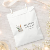 Sachets En Papier Boulangerie fraîche moderne Professionnel Logo Ent (Coupé)