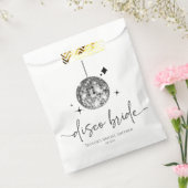 Sachets En Papier Boule De Disco Argentée Mariée De Mariage Enterrem (Scellé)