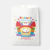 Sachets En Papier Bounce House Anniversaire Arc-en-ciel (Devant)