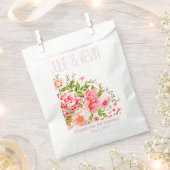 Sachets En Papier Bouquet de douche à fleurs | rose bébé (Coupé)