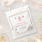 Sachets En Papier Bouteille De Fraise Avec Baby shower Motif (Coupé)