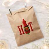 Sachets En Papier Bouteille de sauce chaude (Coupé)
