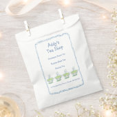 Sachets En Papier Boutique de thé (Coupé)
