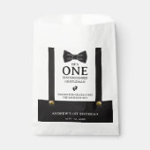 Sachets En Papier Boy 1st Birthday One Distinguished Gentleman (Devant)
