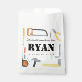 Sachets En Papier Boys Construction Builder Givaway (Devant)