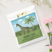 Sachets En Papier Brachiosaurus Dinosaur Merci d'anniversaire tropic (Scellé)