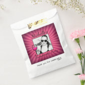 Sachets En Papier Bright Pink Custom Photo Bachelorette (Scellé)