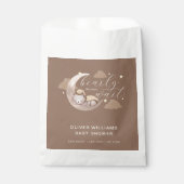 Sachets En Papier Brown Bearly Wait Moon Star Sleepy Bear (Devant)