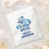 Sachets En Papier BRUH.. Blue Pool Boy Anniversaire Merci (Coupé)